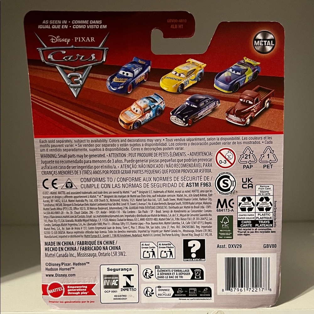 Disney Pixar - Cars - Heyday Smokey 2026 / 1:55 Scale VHTF - Picture 3 of 3